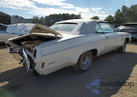 1972 Oldsmobile Delta 88 z USA, uszkodzony, nr VIN 3N67H2M553758